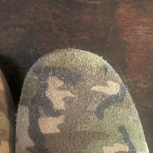 John Fluevog Camo Radio CBC Derby Shoes size 8 - Picture 7 of 7